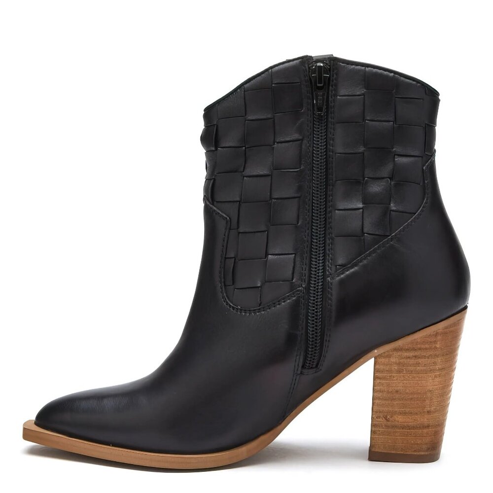 NEW MATISSE Leather Dawn Western Booties black for women 364tn - Picture 1 of 13
